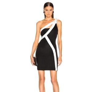 Galvan London New! One Shoulder Bodycon Mini Cocktail Dress